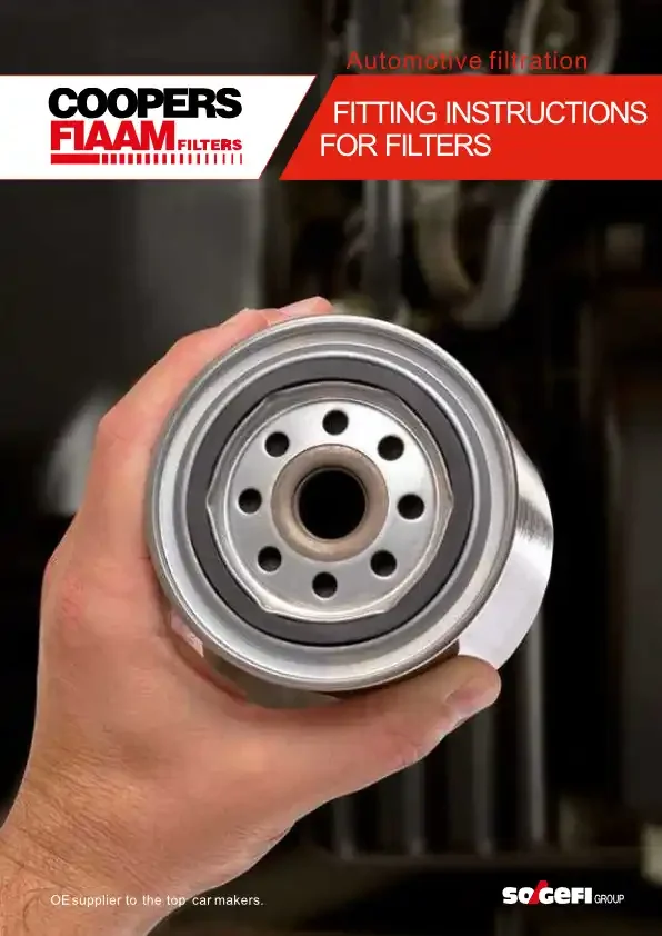 Fitting Instructions for Filters - Dan Mulcahy Motor Factors - NCW